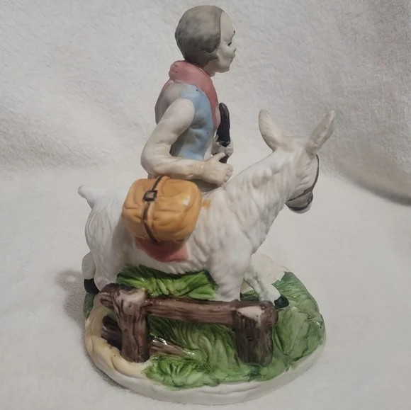 Vintage Old Man and Donkey Figurine - Picture 4 of 5